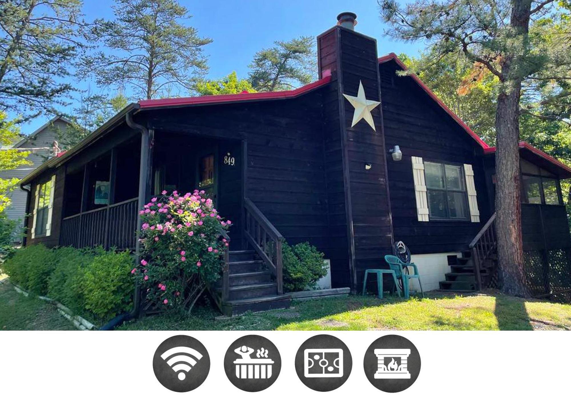 비둘기 포지 Mountaintop Hideaway 빌라 외부 사진